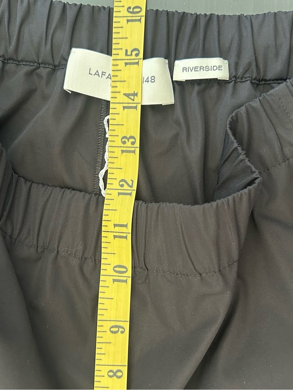 NWT Lafayette 148 New York Black Cotton Formal Shorts - Picture 10 of 10